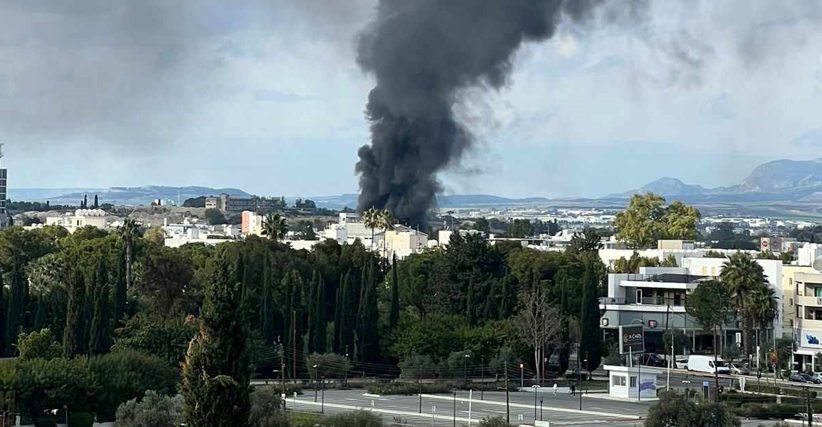 πυρκαγιά Άγιος Δομέτιος