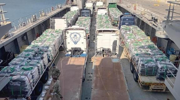 Το Κουβέιτ στέλνει 200 τόνους βοήθειας μέσω του «Αμάλθεια» στη Γάζα