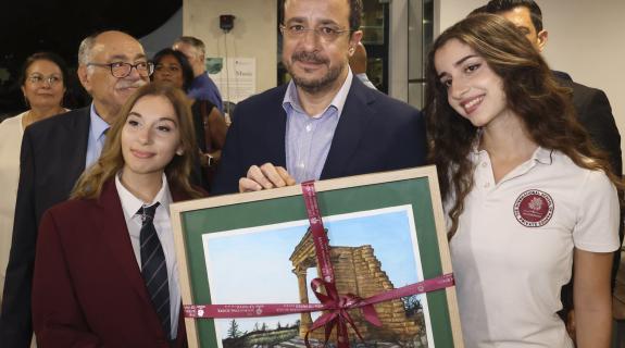 Στα εγκαίνια του International School of Paphos ο Πρόεδρος Χριστοδουλίδης