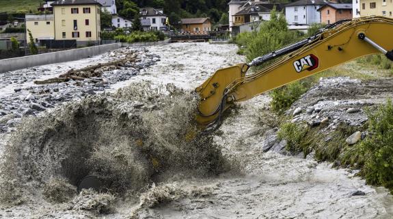 Τρεις αγνοούμενοι έπειτα από πλημμύρες στο νοτιοανατολικό τμήμα της Ελβετίας