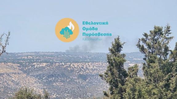 ΒΙΝΤΕΟ: «Συναγερμός» για πυρκαγιά στην επαρχία Λεμεσού, στη μάχη 2 εναέρια μέσα