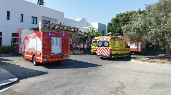ΦΩΤΟ: Έκρηξη σε ξενοδοχείο της Πάφου, στο νοσοκομείο 8 παιδιά λόγω αναθυμιάσεων