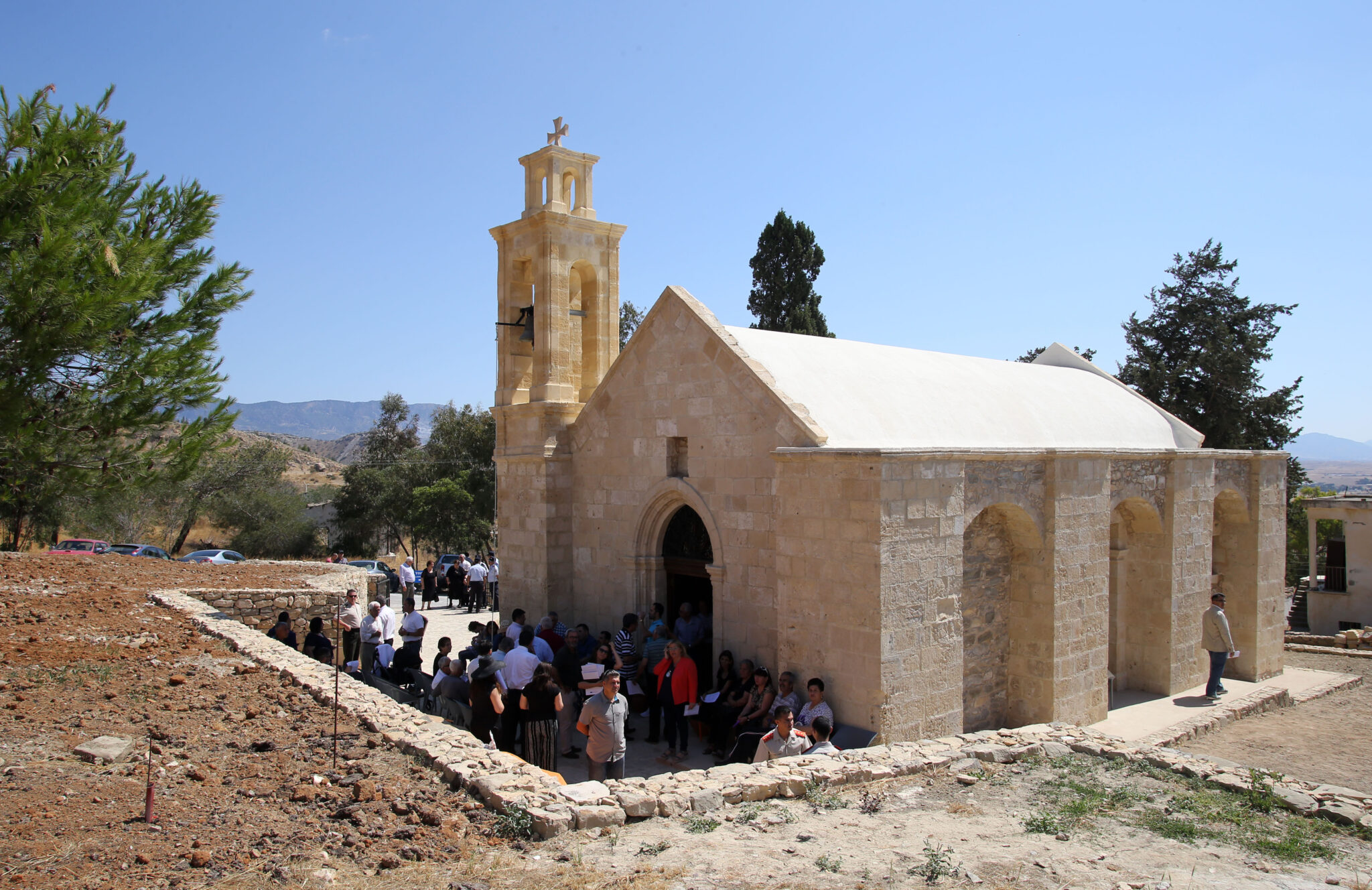 Ήχησε ξανά η καμπάνα στην κατεχόμενη Αγία Μαρίνα Σκυλλούρας (ΒΙΝΤΕΟ-ΦΩΤΟ)