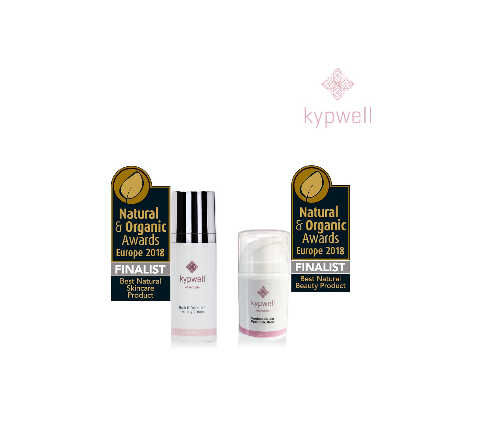 Δύο προϊόντα Kypwell φιναλίστ στο  Natural & Organic Awards Europe 2018