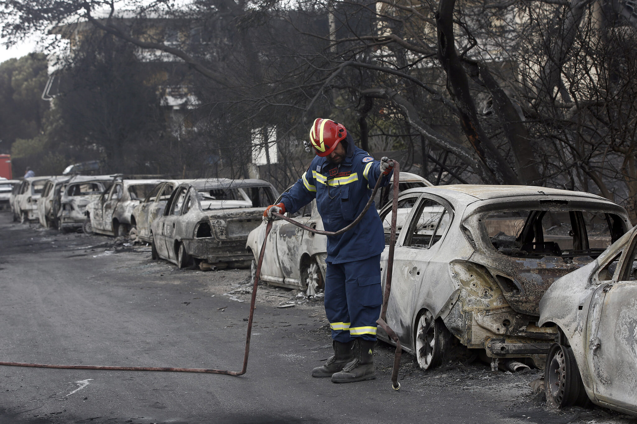 Εκκενώθηκε μοναστήρι με ορφανά λόγω της πύρινης κόλασης στην Αττική