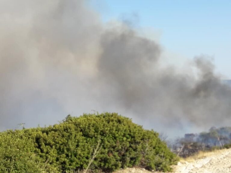 Πάφος: Πυρκαγιές σε Στενή και Πελαθούσα με μία ώρα διαφορά