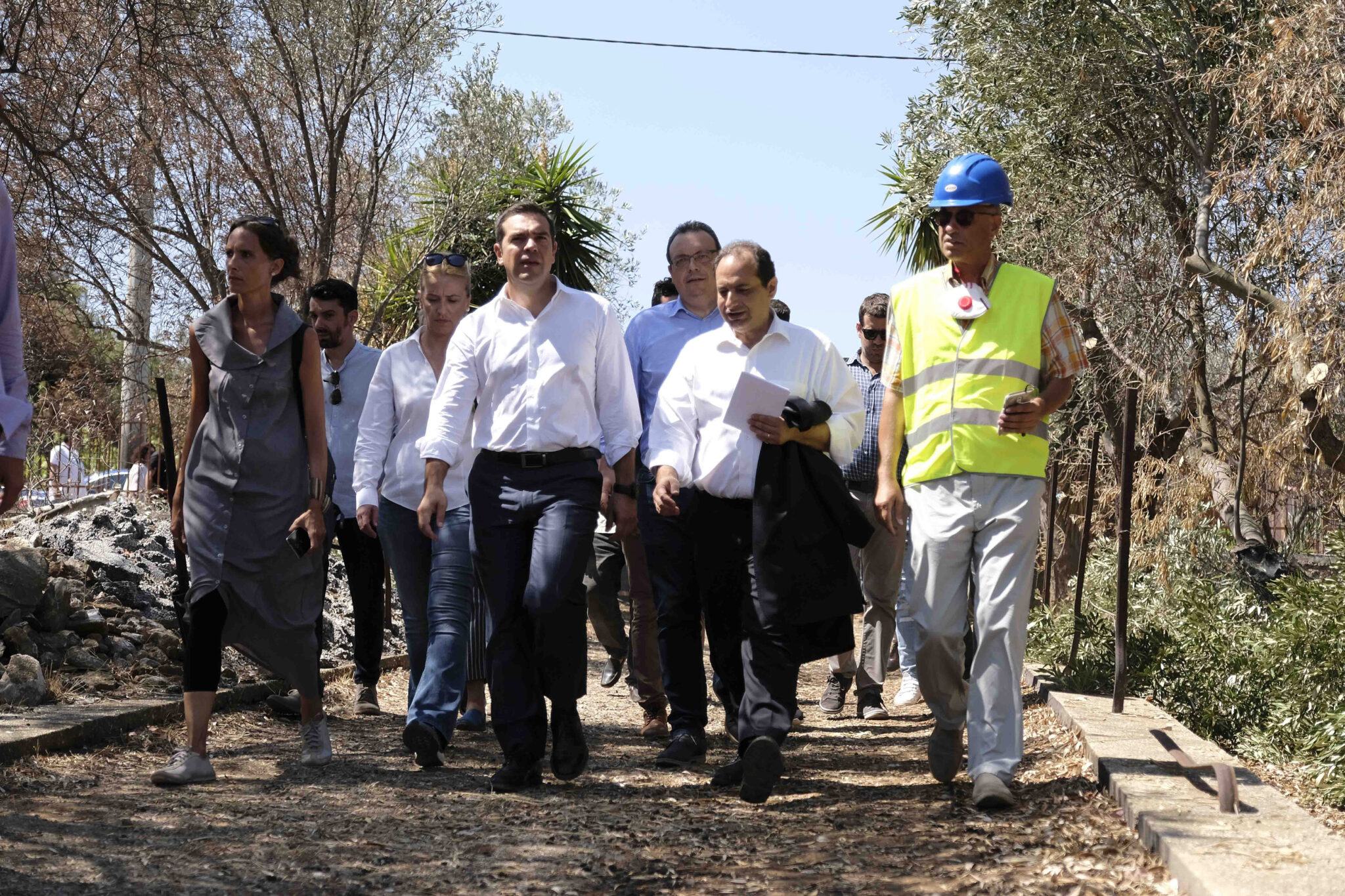 Τσίπρας: Θα δώσουμε μαζί τη μάχη για να ξαναγεννηθεί το Μάτι