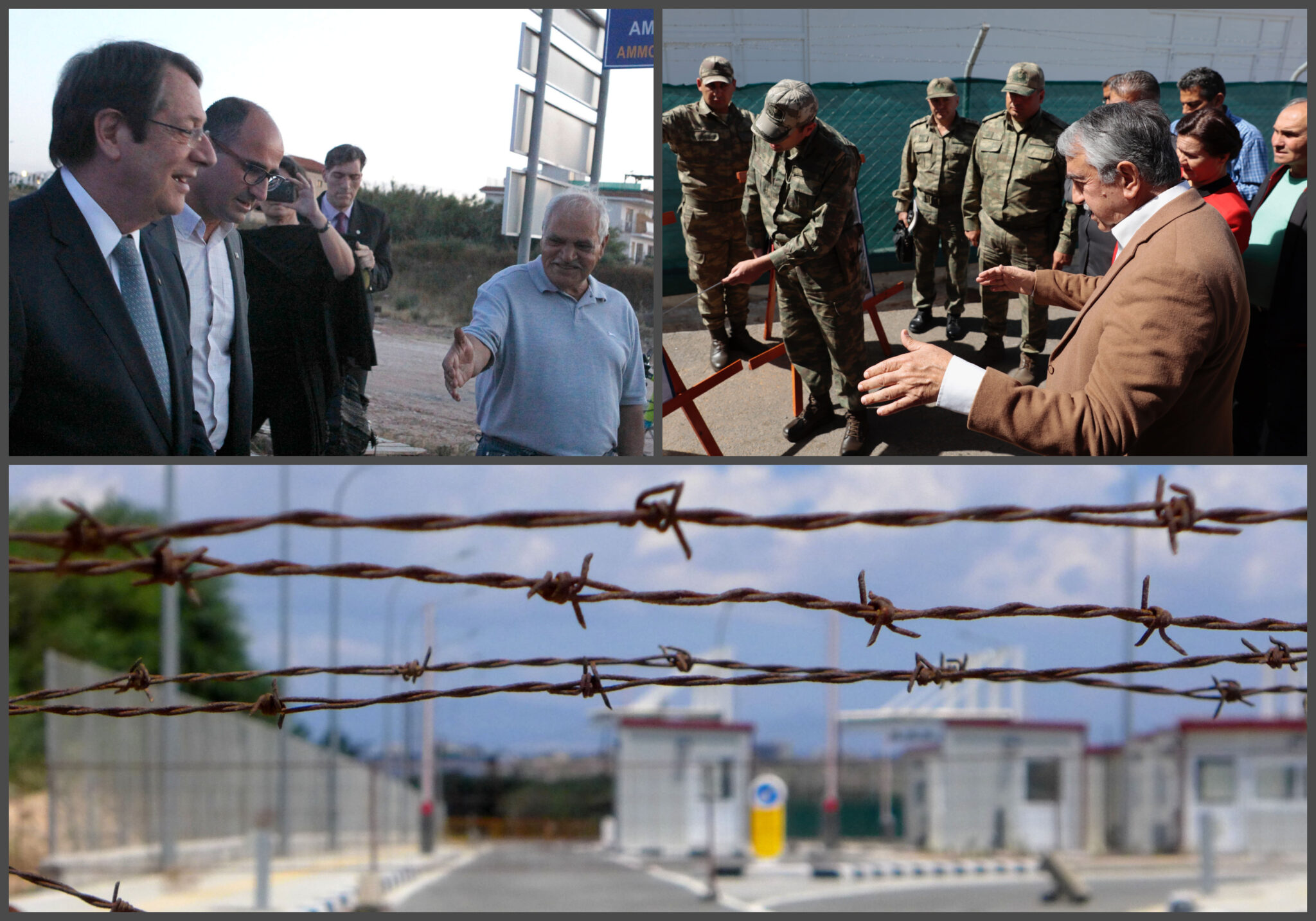 Δεν πάνε στην διάνοιξη των οδοφραγμάτων Αναστασιάδης και Ακιντζί