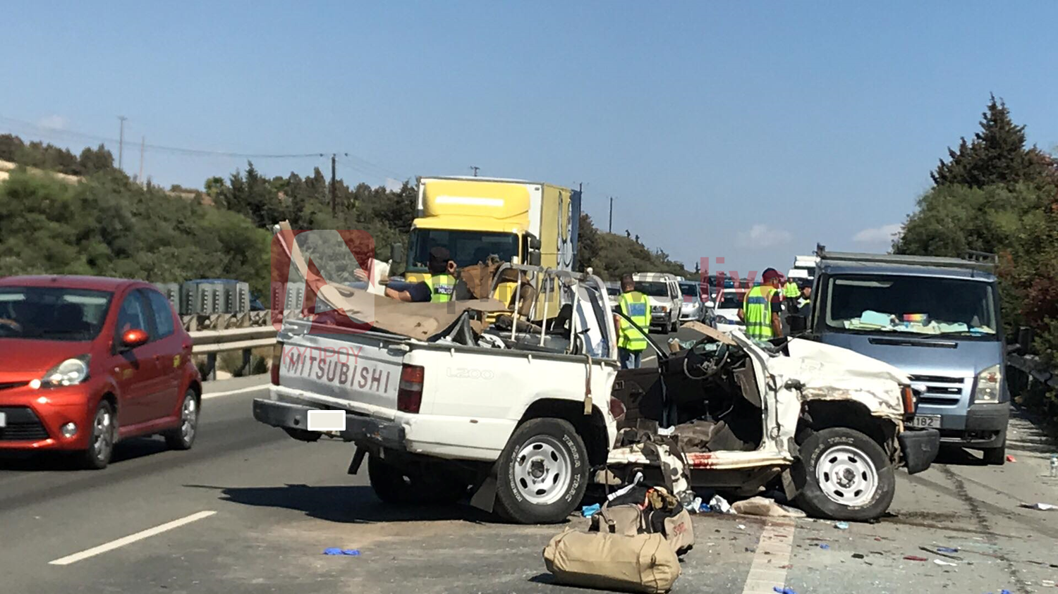 Φασαρία έξω από το νεκροτομείο του ΓΝ Λεμεσού από Αιγύπτιους (ΒΙΝΤΕΟ)