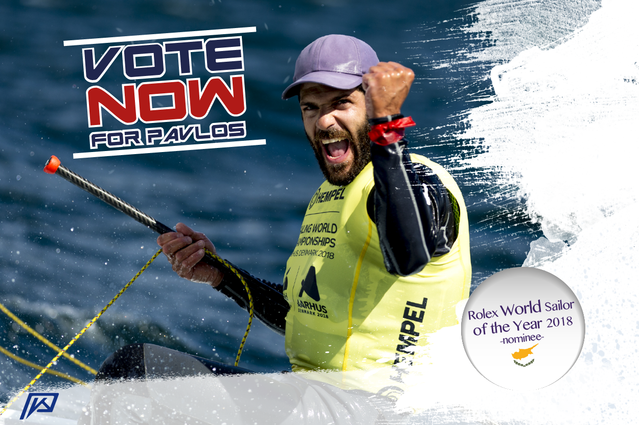 Vote for Pavlos για τον τίτλο του World Sailor of the Year