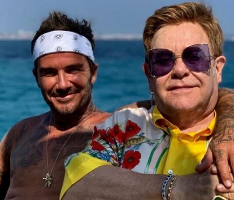 David και Victoria Beckham για διακοπές στο σκάφος του…Elton John(ΦΩΤΟ)