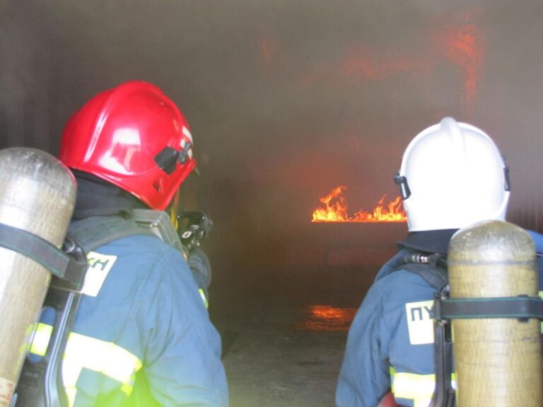 Είδε τον εργάτη του να καίγεται μέσα από το κλειστό κύκλωμα παρακολούθησης