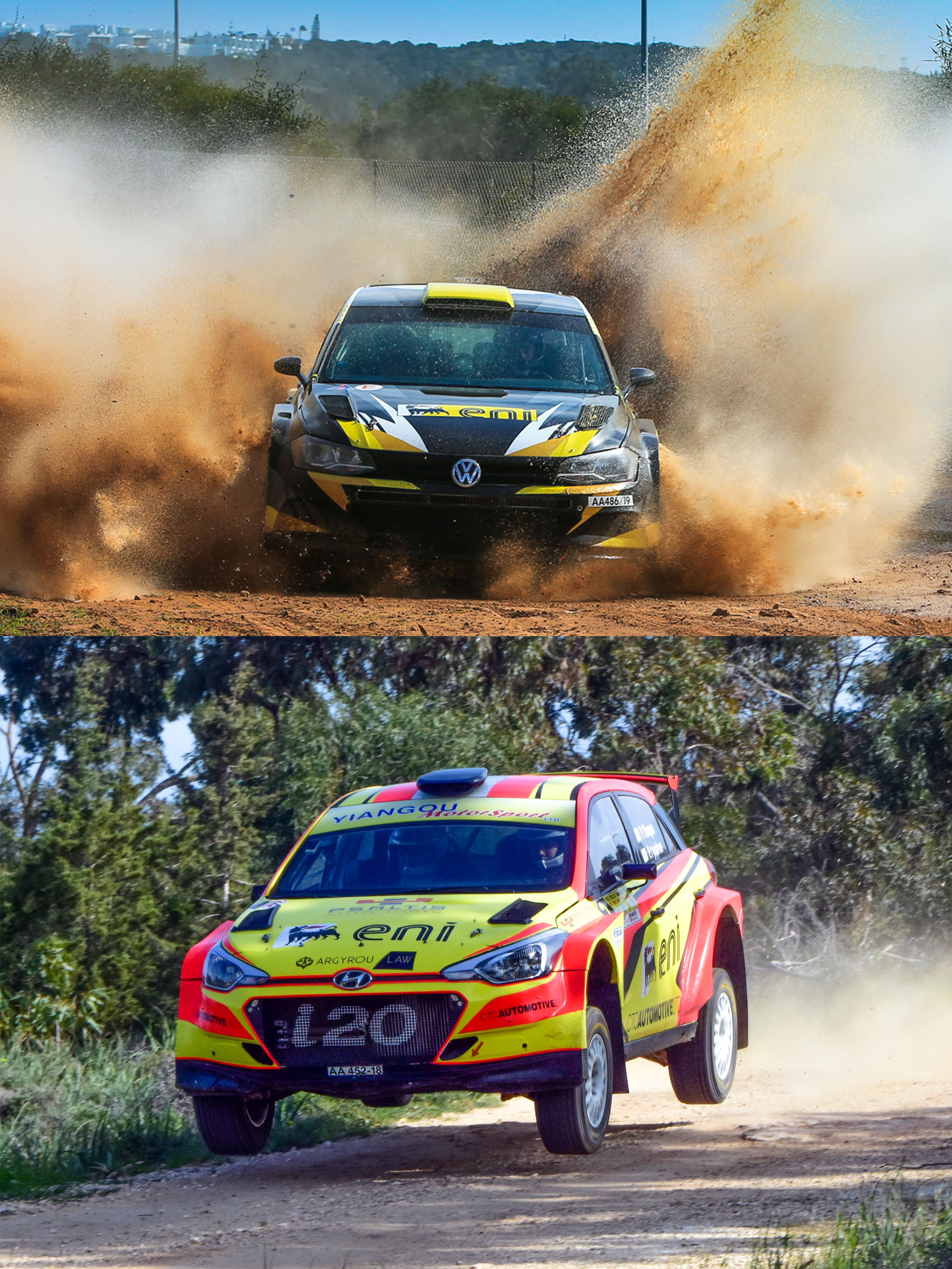 Η Petrolina Racing Team στις δυο πρώτες θέσεις του East Safari Rally