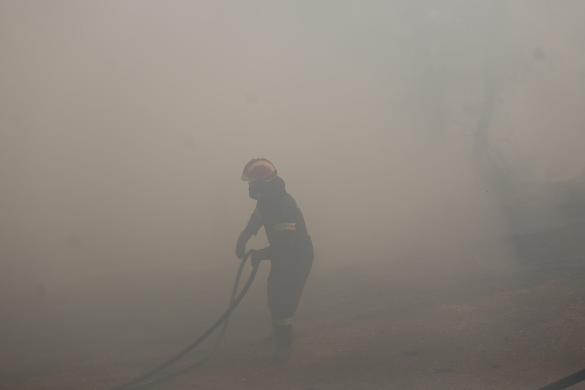 Πυρκαγιά στο Λαύριο: Απομακρύνει κατοικίες η Πυροσβεστική