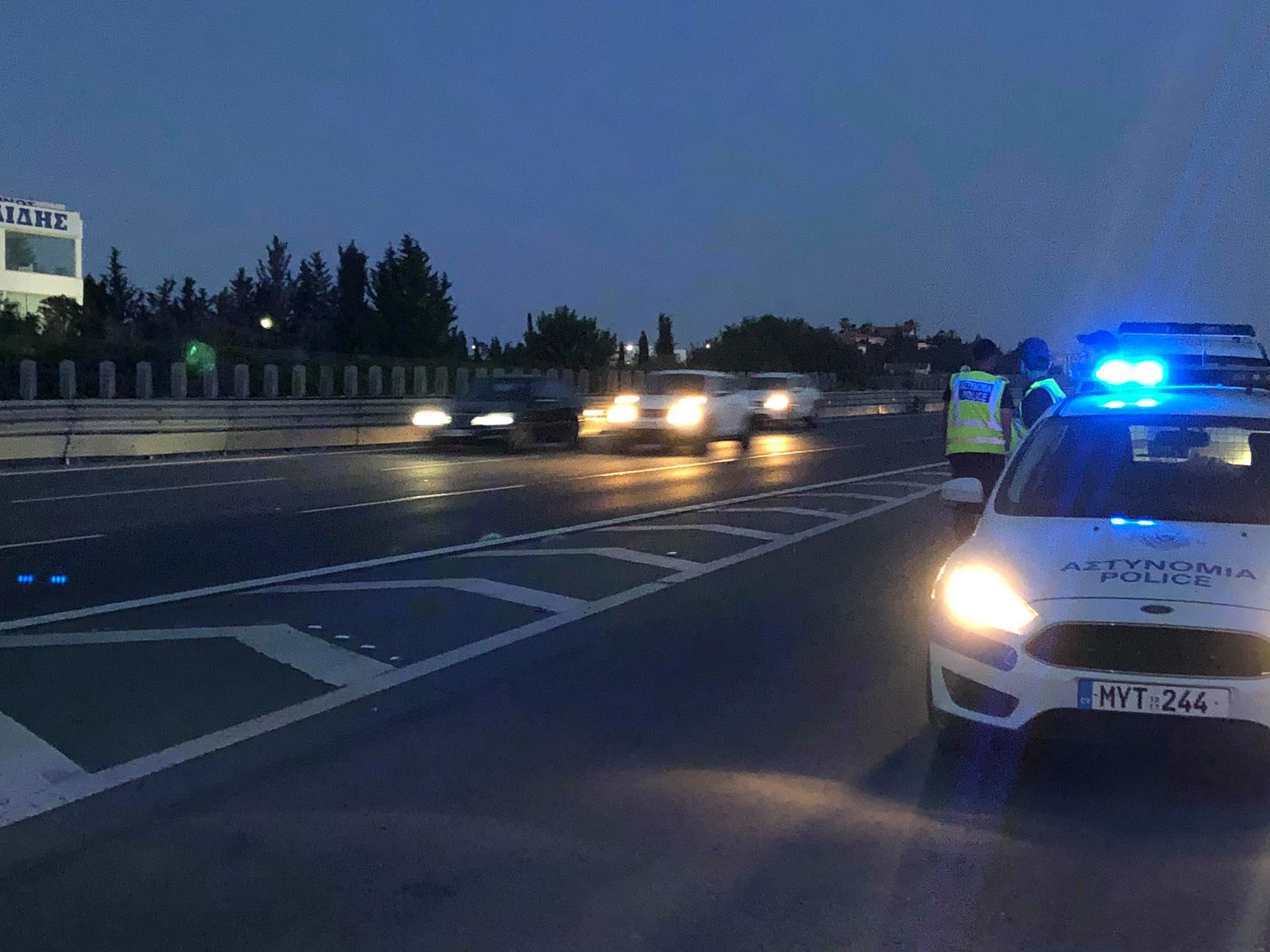 "Τσάκωσαν" 23χρονο να οδηγεί στο highway υπό την επήρεια ναρκωτικών