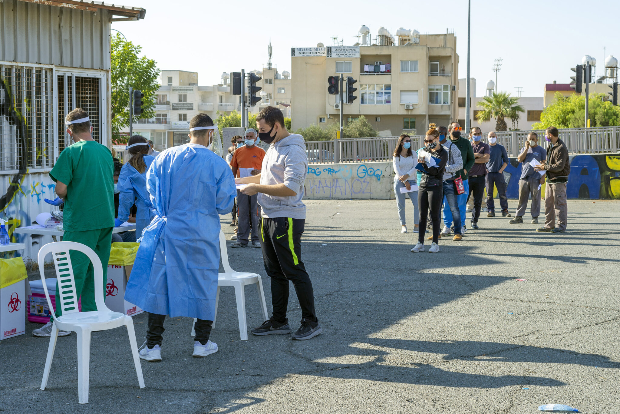 Σε αυτά τα 12 σημεία θα γίνονται από αύριο δειγματοληψίες για εργαζομένους