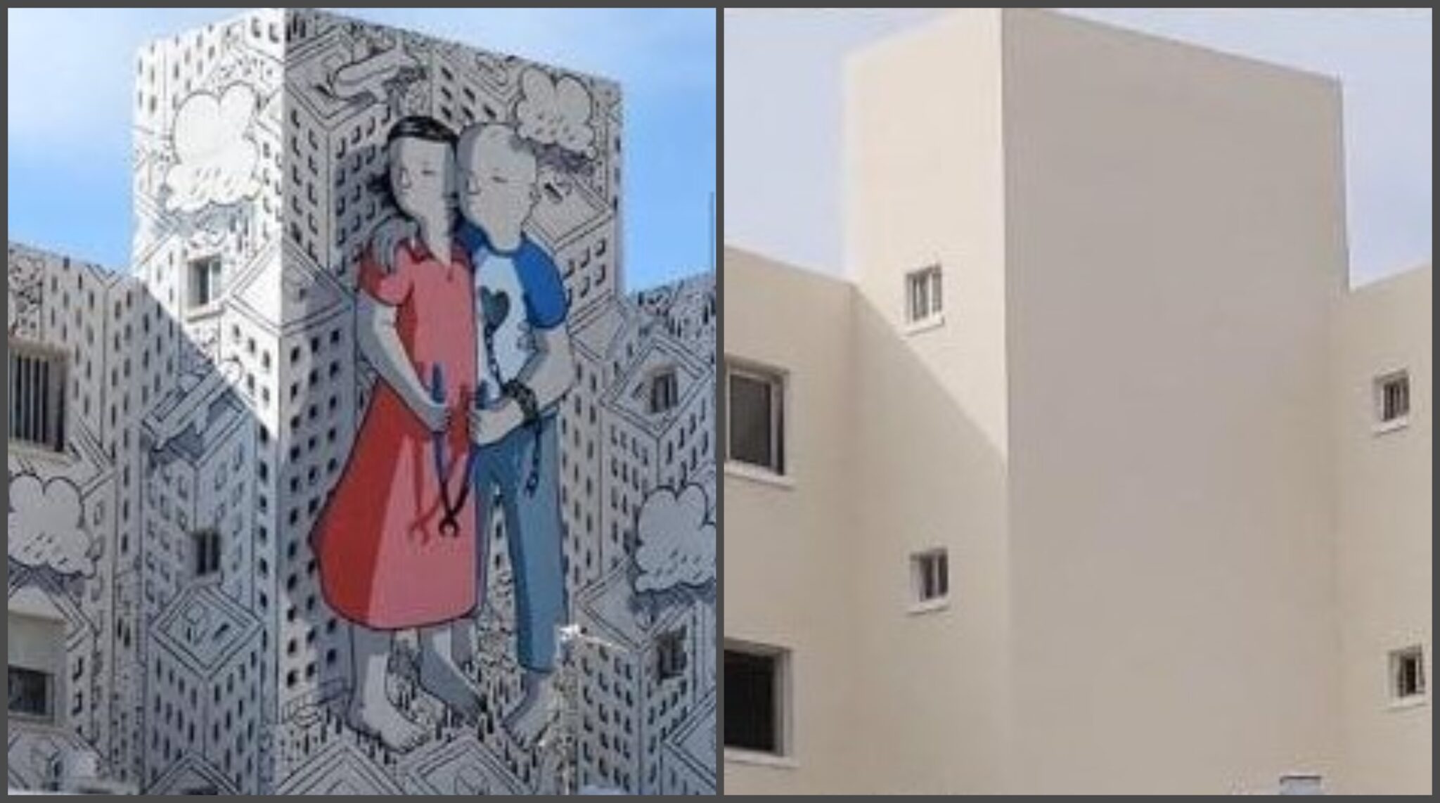 ΦΩΤΟ: "Σβήστηκε" το έργο του διάσημου street artist Millo στο κέντρο της Πάφου