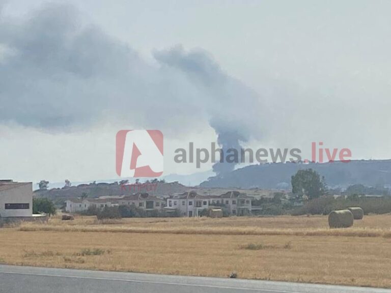 ΦΩΤΟ: Επι ποδός ξανά η Πυροσβεστική, ξέσπασε φωτιά στην Αγία Βαρβάρα