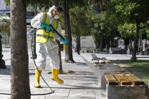 Έκλεισε για απολύμανση το Δημοτικό Μέγαρο Στροβόλου λόγω κρούσματος