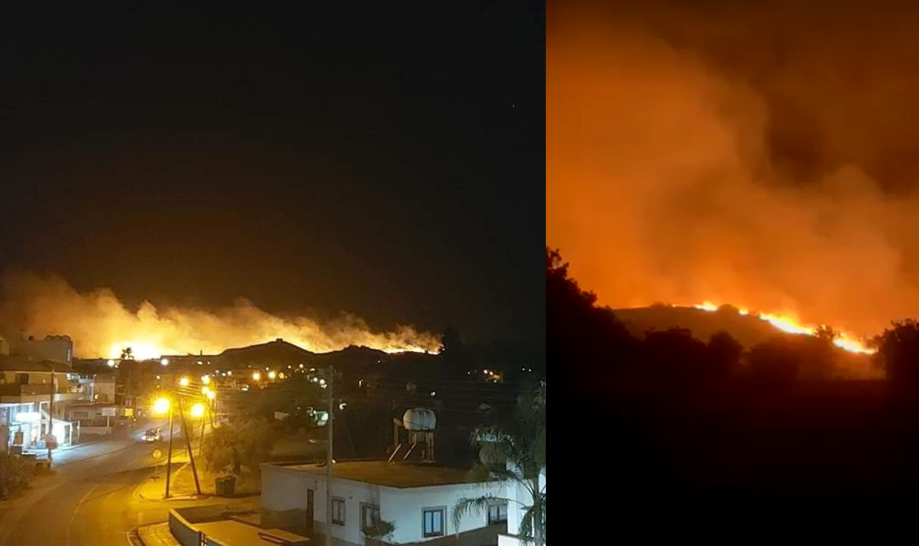 Μπαράζ πυρκαγιών: Μεγάλη φωτιά στην Αγία Βαρβάρα, απομακρύνονται ζώα (ΒΙΝΤΕΟ)