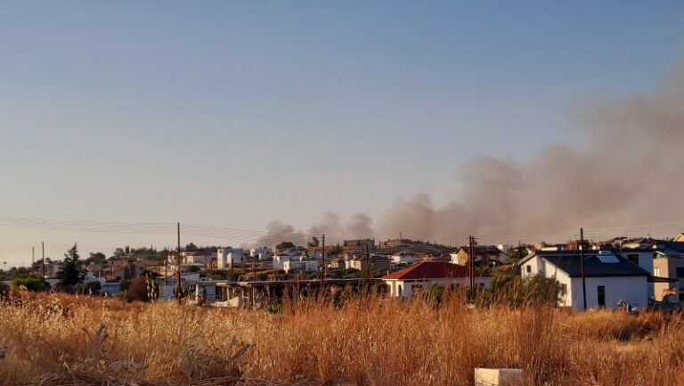 Νέο πύρινο μέτωπο στον Κοτσιάτη, ενδείξεις ότι ξεκίνησε από καύση σκυβάλων