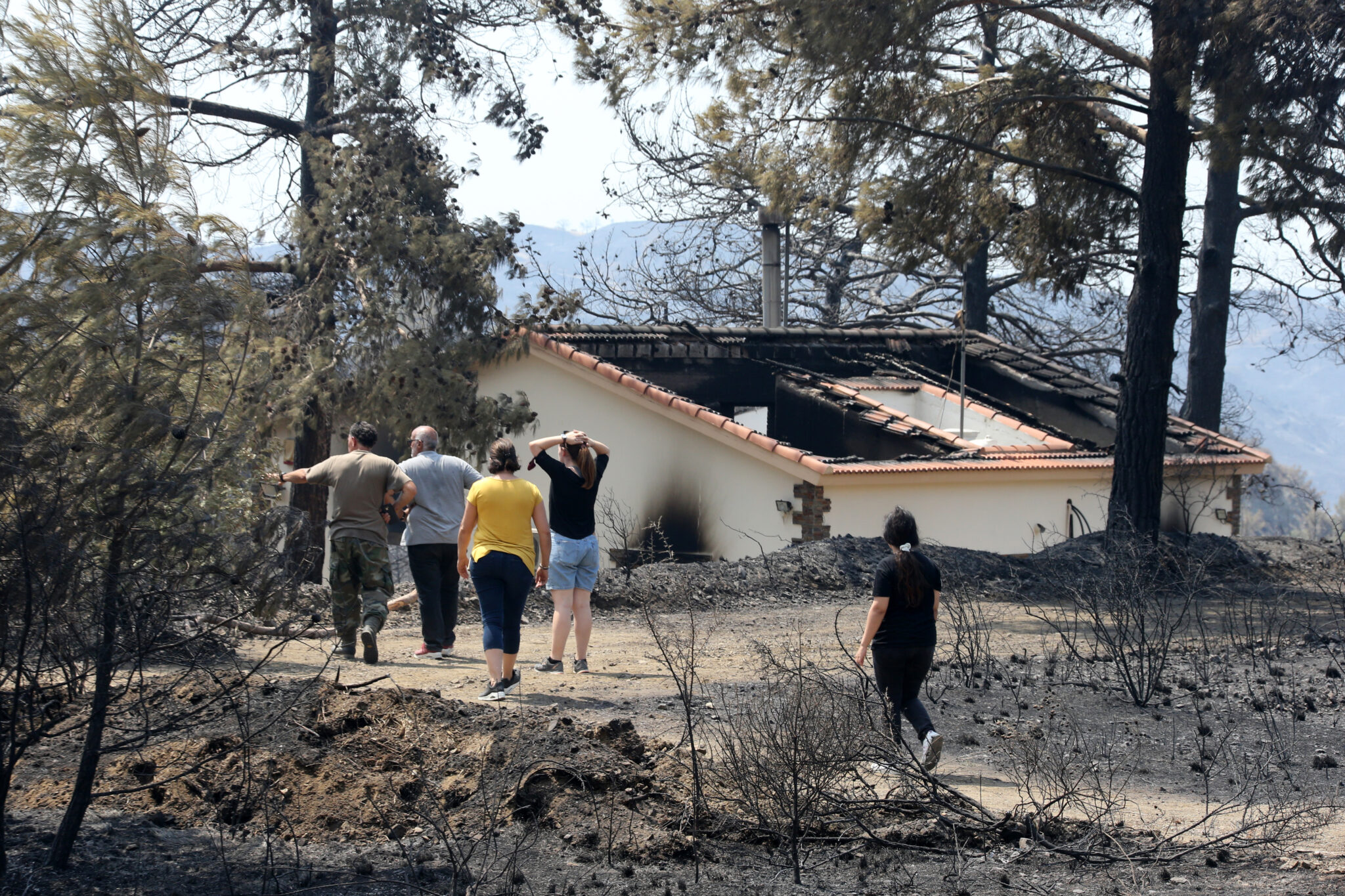 Σε συναγερμό το ΥΠΕΣ για το ενδεχόμενο καταιγίδων στις πυρόπληκτες περιοχές