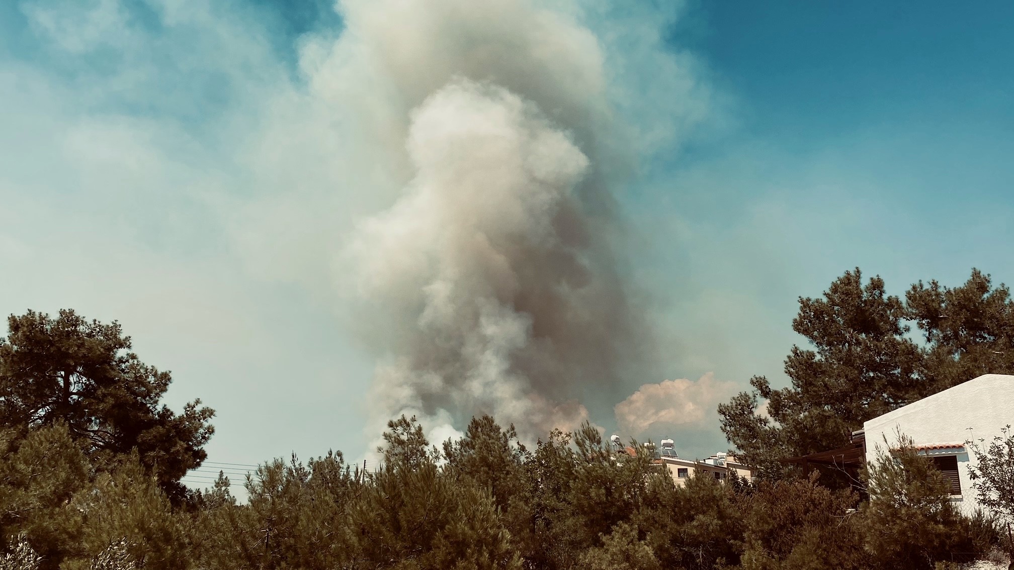 Εκτός ελέγχου η πυρκαγιά στην Πενταλιά: Επεκτείνεται το πύρινο μέτωπο (ΦΩΤΟ)