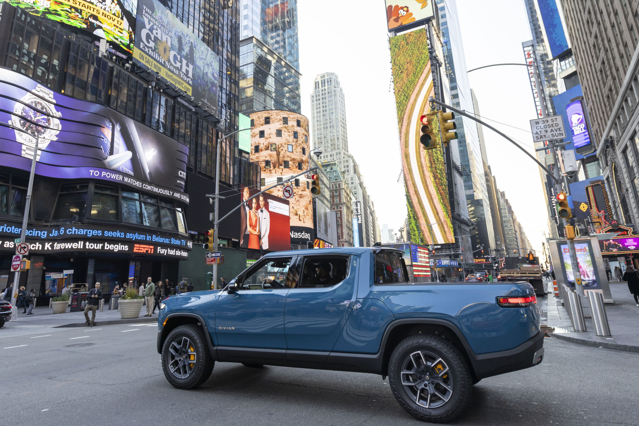 H Αρχαία Ολυμπία στην… Times Square της Νέας Υόρκης (ΒΙΝΤΕΟ)