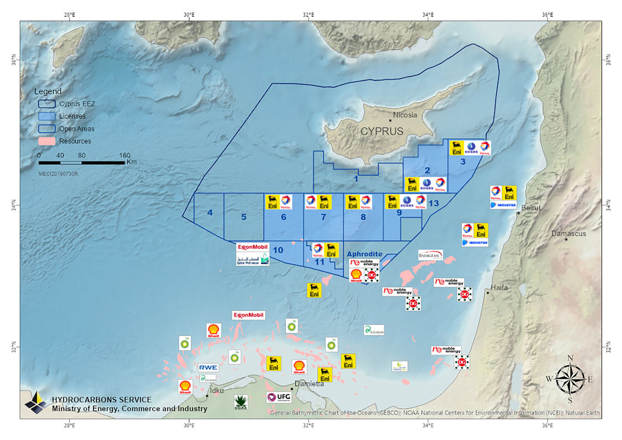 Στην κοινοπραξία Exxon Mobil και Quatar Petroleum το τεμάχιο 5 της κυπριακής ΑΟΖ