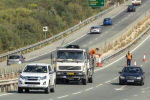 Εργασίες στον αυτοκινητόδρομο Σάββατα και Κυριακές για δυο εβδομάδες