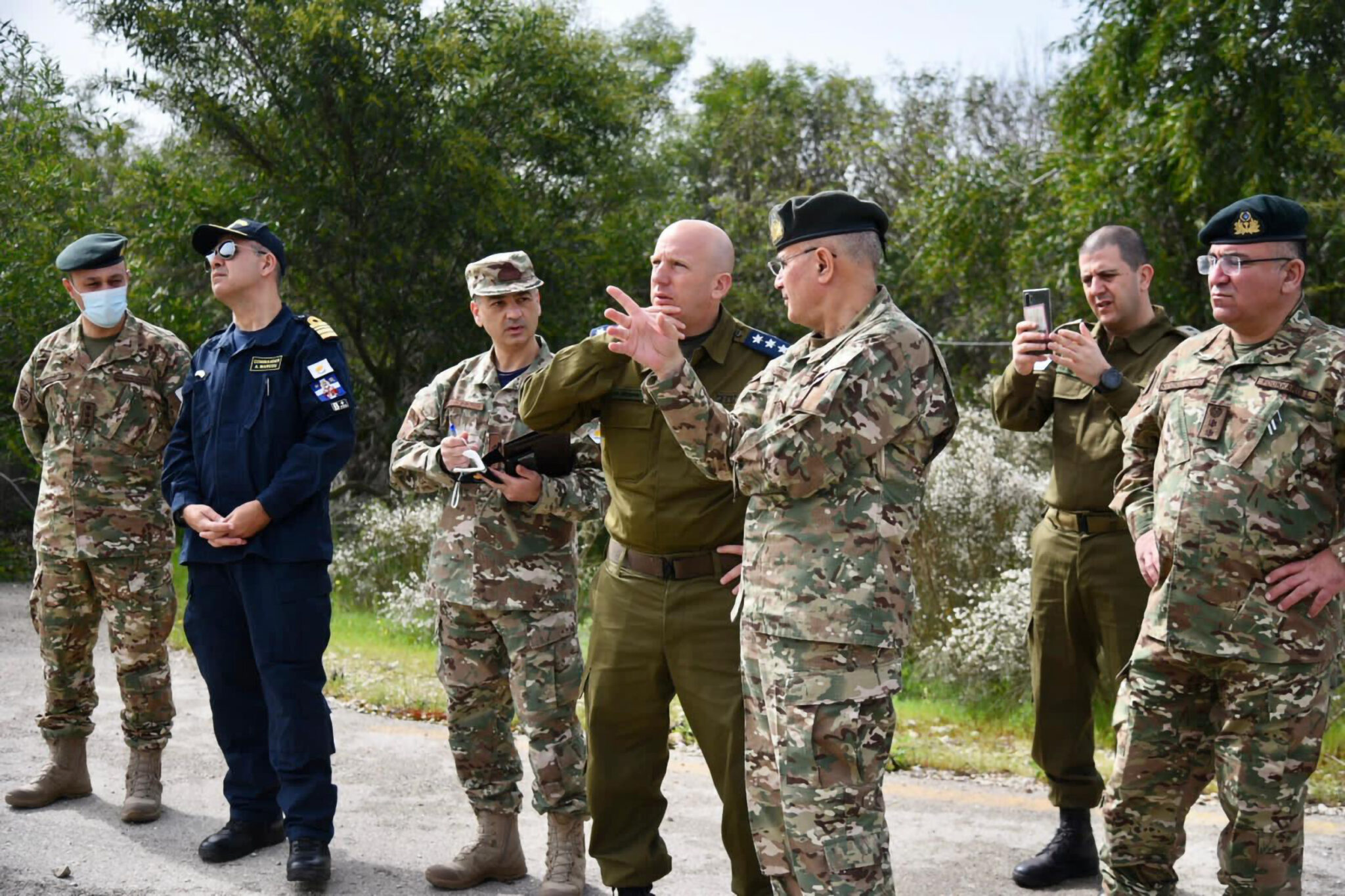 Τον Ισραηλινό ΥΠΑΜ συνάντησε ο Αρχηγός της Εθνικής Φρουράς (ΒΙΝΤΕΟ)