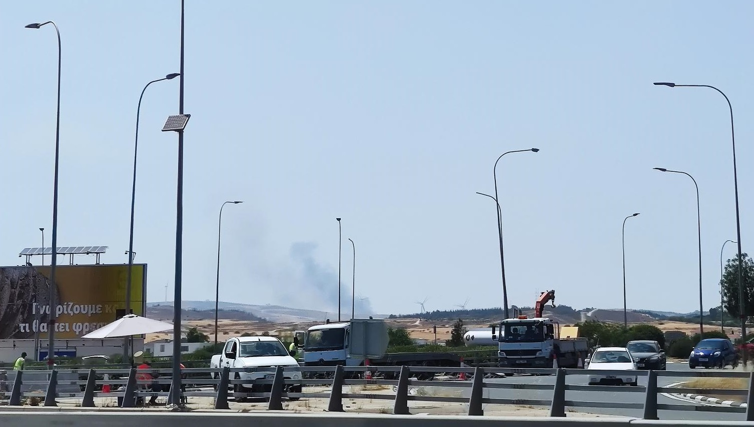 Σε εξέλιξη πυρκαγιά μεταξύ Λυμπιών και Ψευδά, επί ποδός η Πυροσβεστική Υπηρεσία