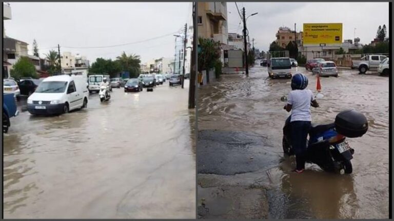 Ο απολογισμός της κακοκαιρίας "Γένεσις" που έπληξε χθες την Λευκωσία (ΒΙΝΤΕΟ)