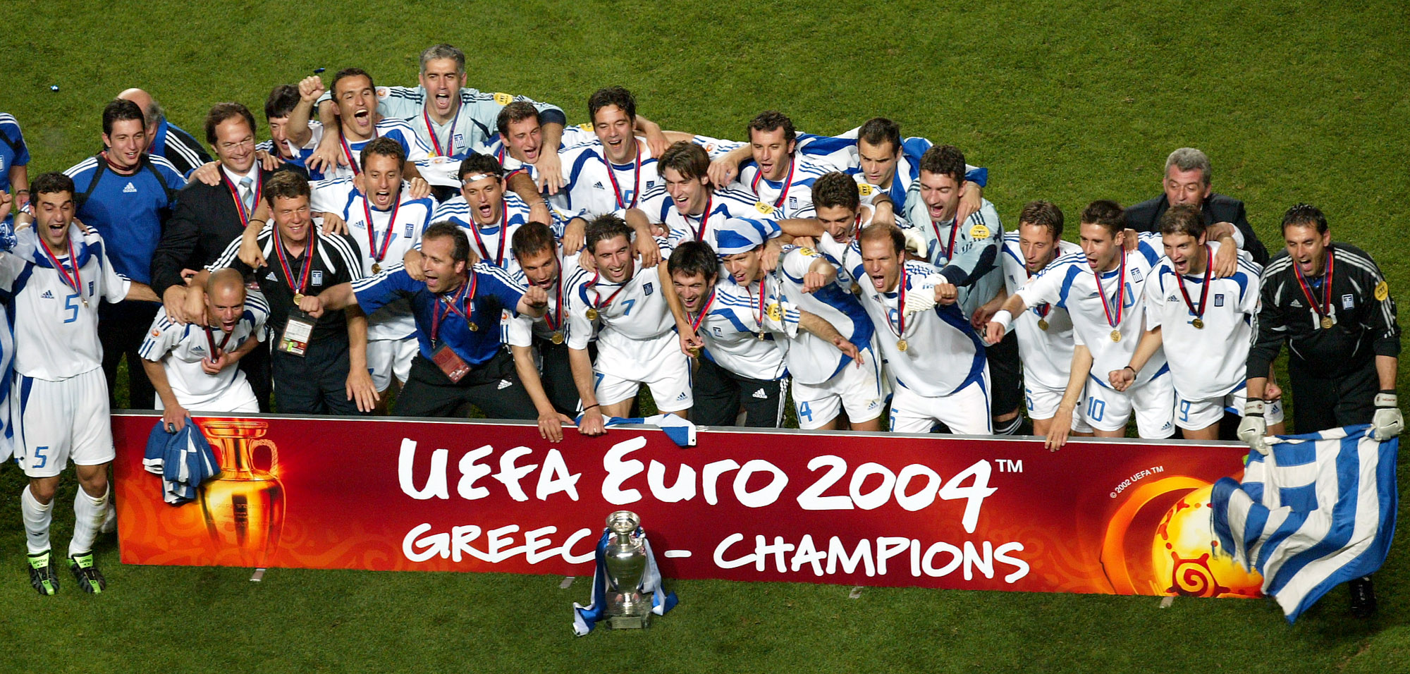 Euro 2004: Ένα «γαλανόλευκο» παραμύθι