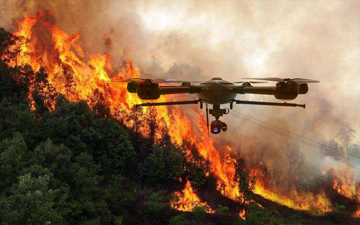 Πως τα drones θα βοηθήσουν στην αντιμετώπιση δασικών πυρκαγιών (ΒΙΝΤΕΟ)