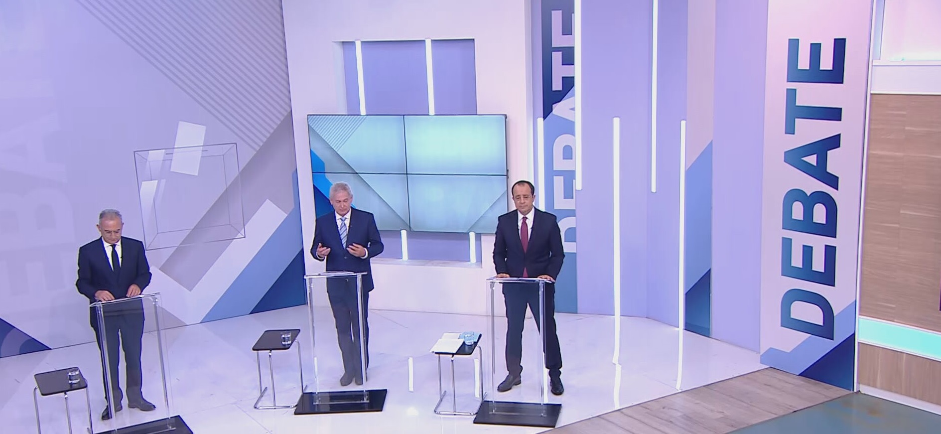 LIVE: Διακαναλικό debate Αβέρωφ-Χριστοδουλίδη-Μαυρογιάννη