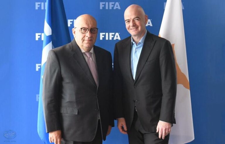 Ο Πρόεδρος της FIFA συνεχάρη τον Άρη για την κατάκτηση του Πρωταθλήματος