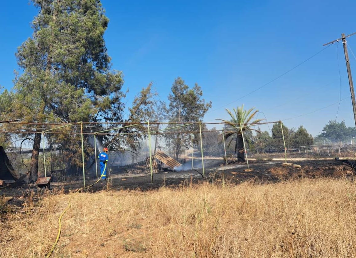 Υπό έλεγχο η φωτιά στον δρόμο Περιστερώνας – Ορούντας