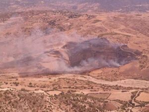 Κατέκαψε δέντρα και άγρια βλάστηση η πυρκαγιά στην επαρχία Πάφου