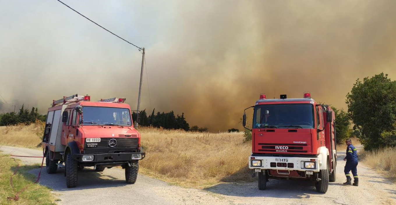 Ελλάδα: 53 πυρκαγιές το 24ωρο, ενισχύθηκαν οι δυνάμεις στην Αλεξανδρούπολη