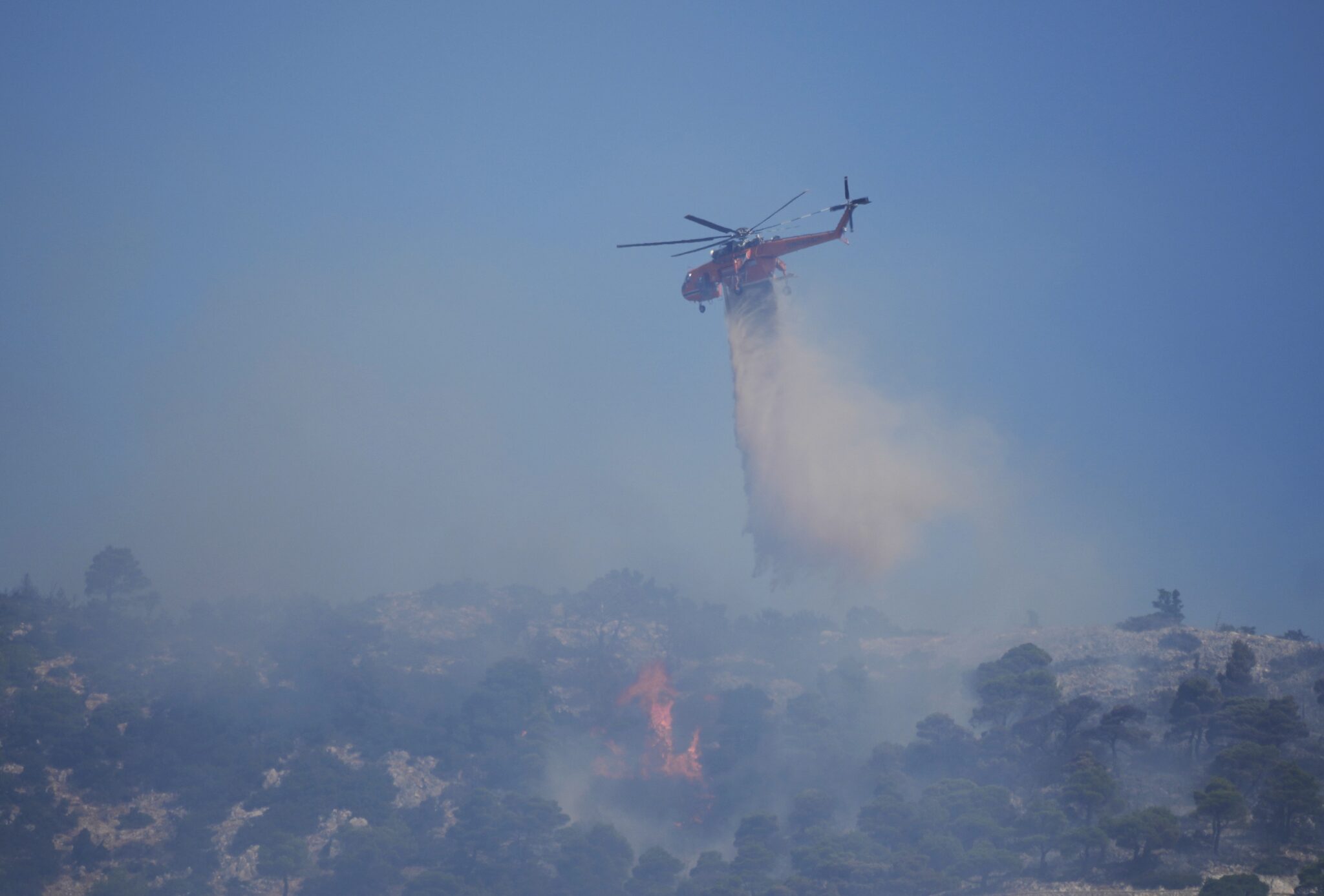 Μάχη με τις αναζωπυρώσεις σε Έβρο και Ροδόπη