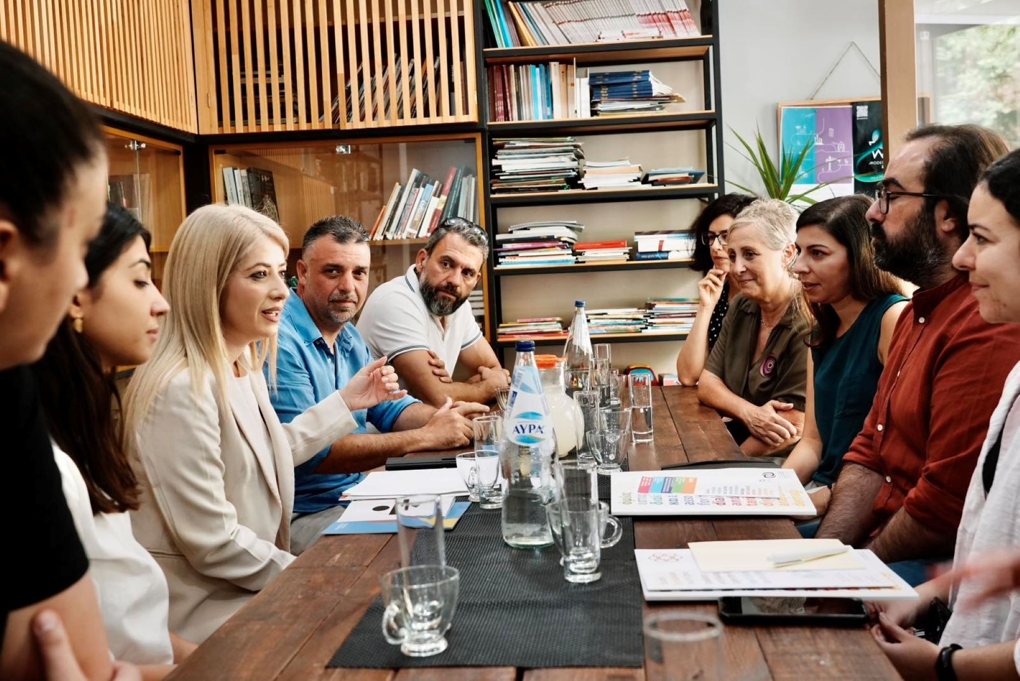 Πρόεδρος της Βουλής: Η ειρήνη μπορεί να εδραιωθεί μόνο μέσα από πράξεις