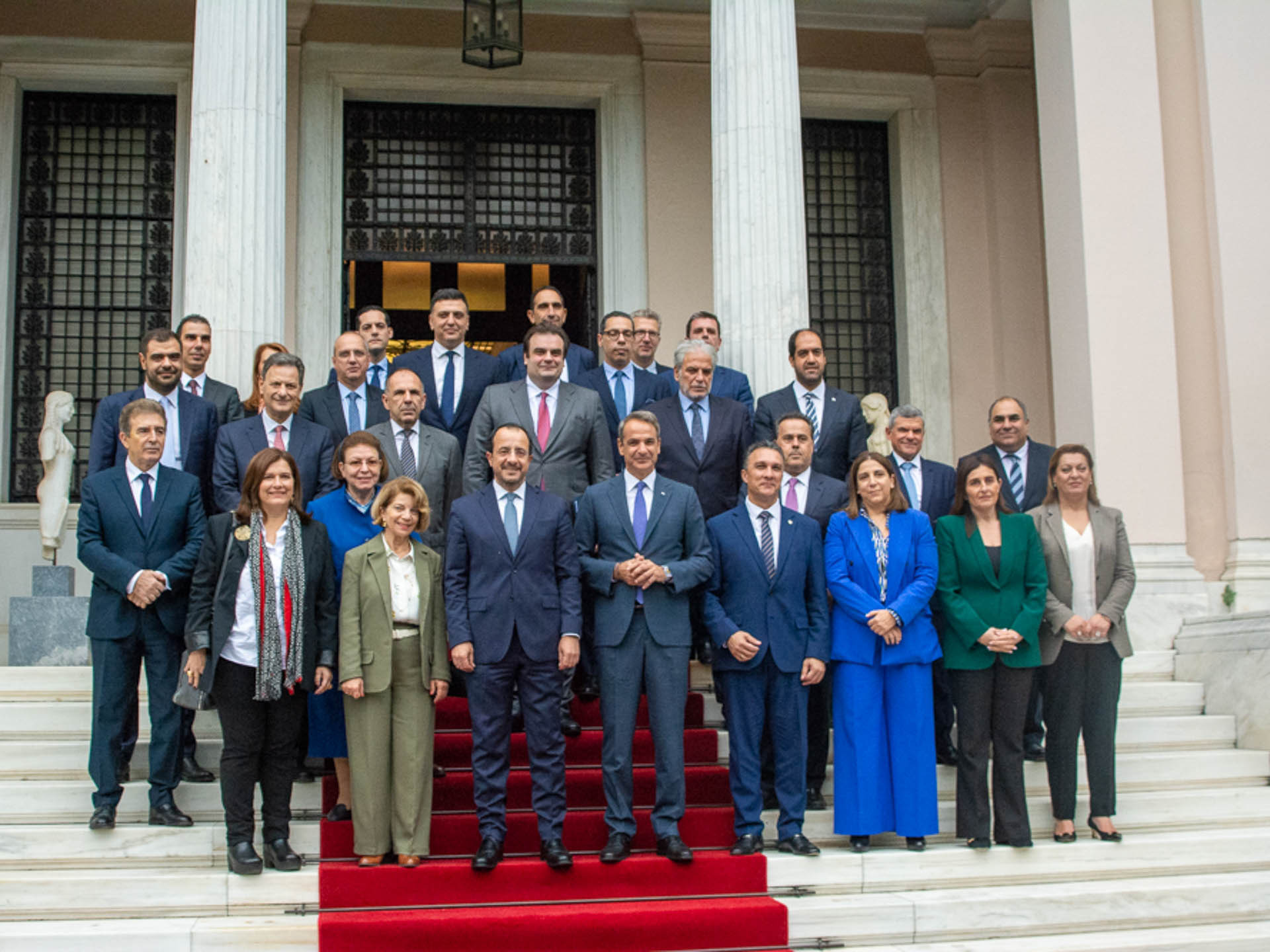 Εγκαινίασαν τη Διακυβερνητική συνεργασία και έστειλαν μηνύματα στην Άγκυρα