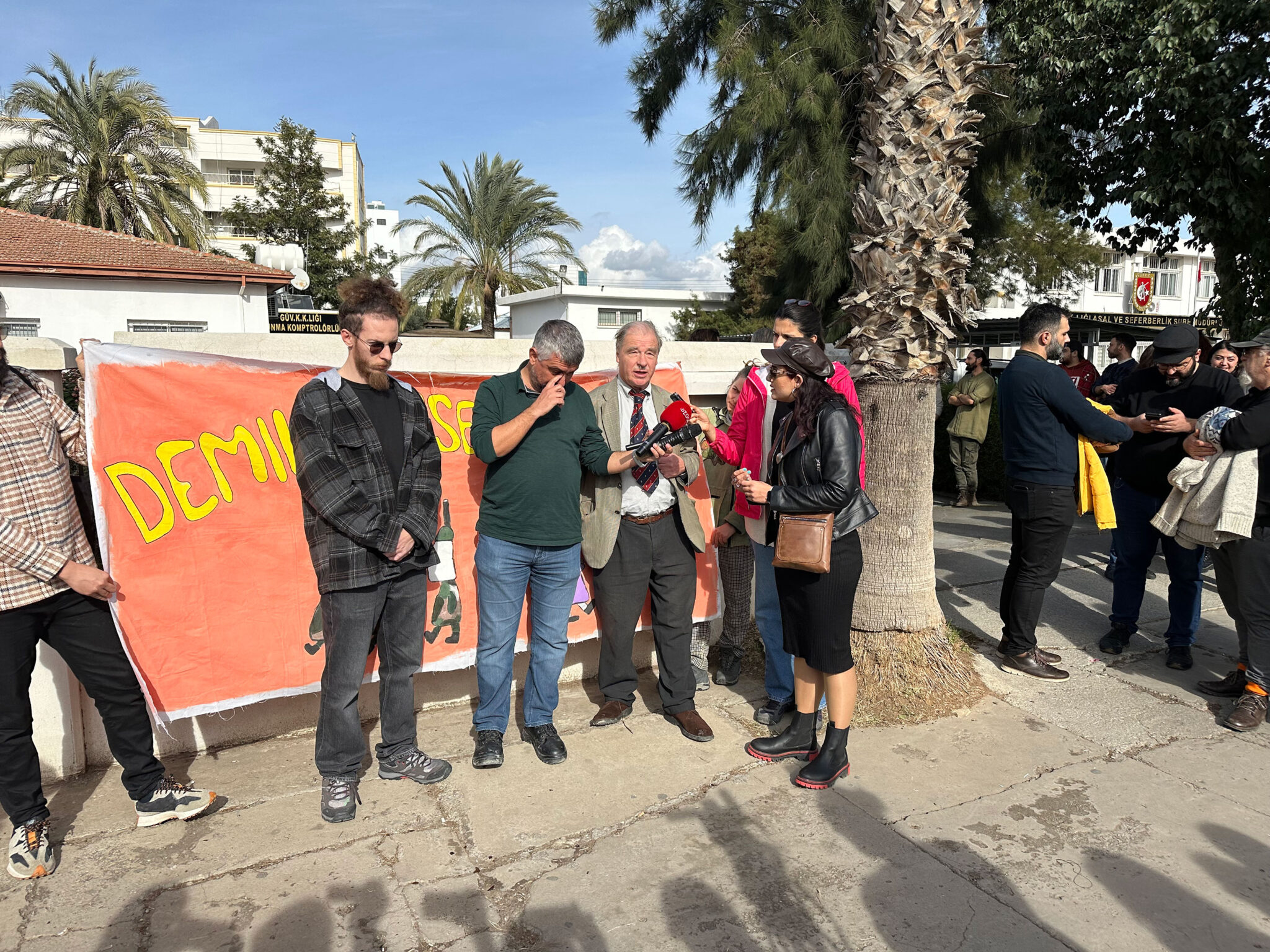 Ένα βήμα πριν τη φυλάκιση ο αντιρρησίας συνείδησης στα κατεχόμενα (ΦΩΤΟ)