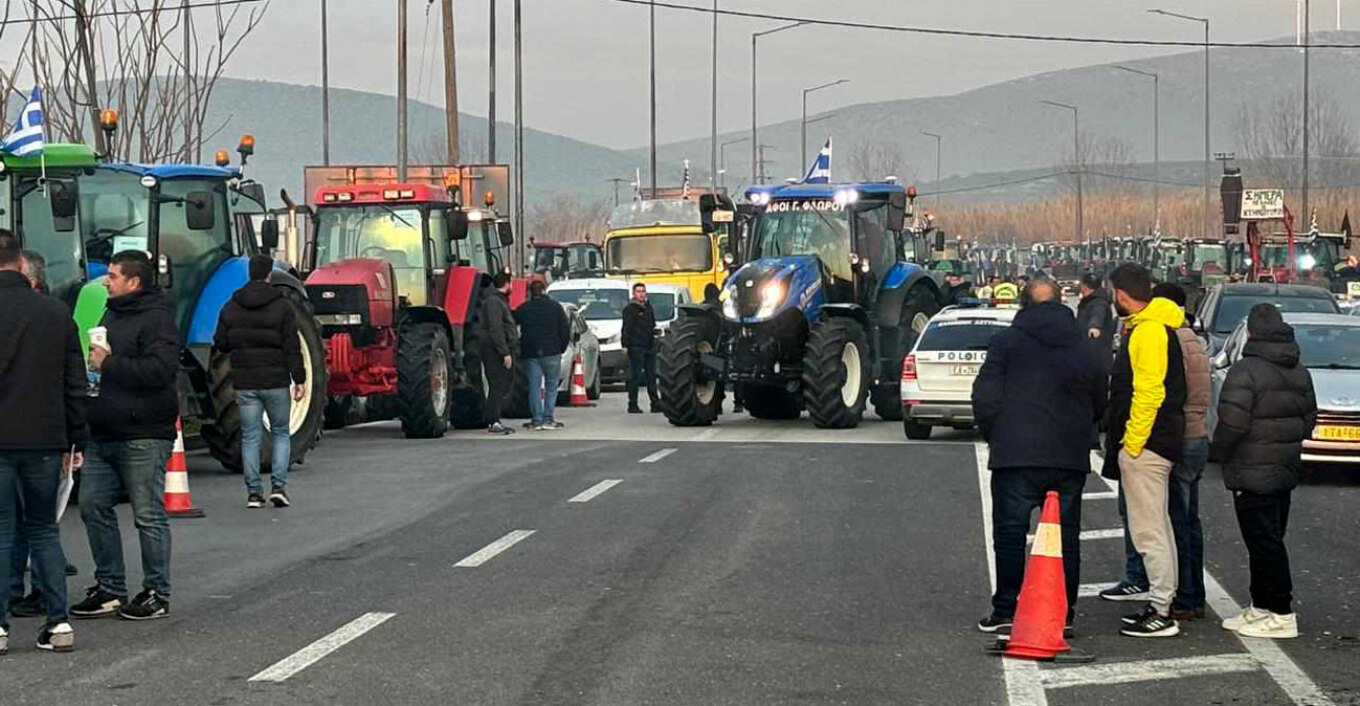 Αγρότες: Από Αφίδνες και Μέγαρα η είσοδος των τρακτέρ στην Αθήνα