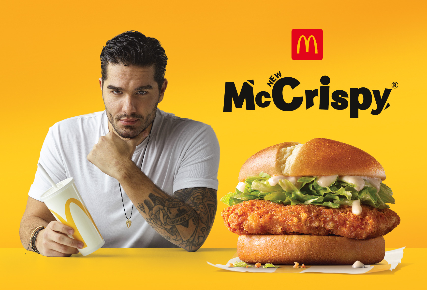 Have you heard it? Το νέο McCrispy® είναι εδώ…