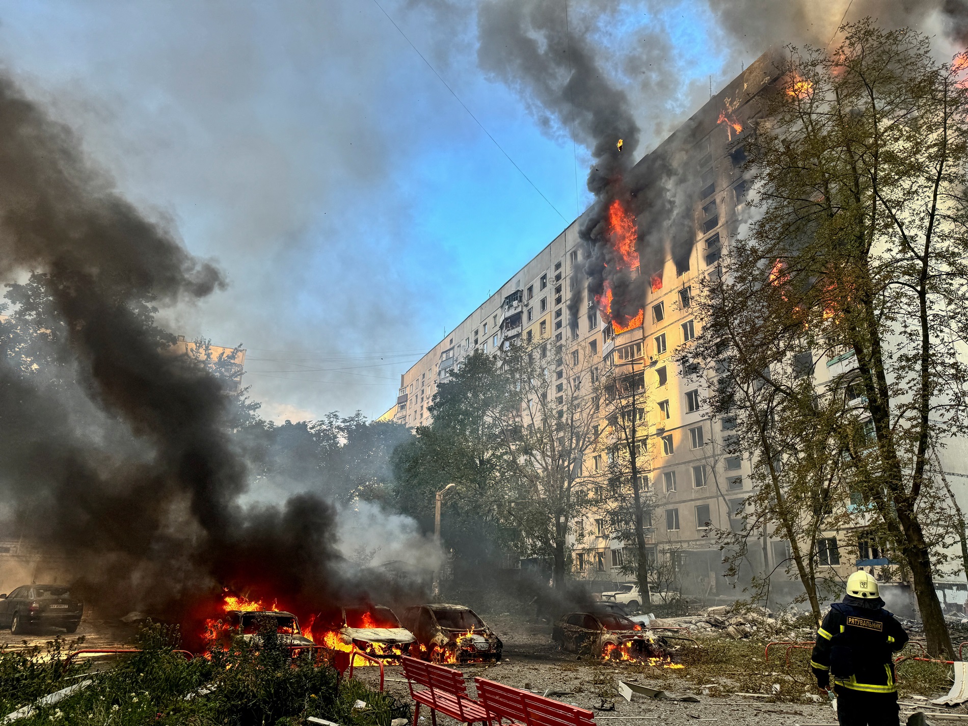 Πέντε νεκροί από ουκρανικό πλήγμα στο Μπέλγκοροντ