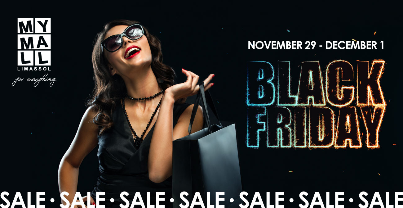 Black Friday στο My Mall Limassol: Οι πιο μεγάλες εκπτώσεις του χρόνου έρχονται