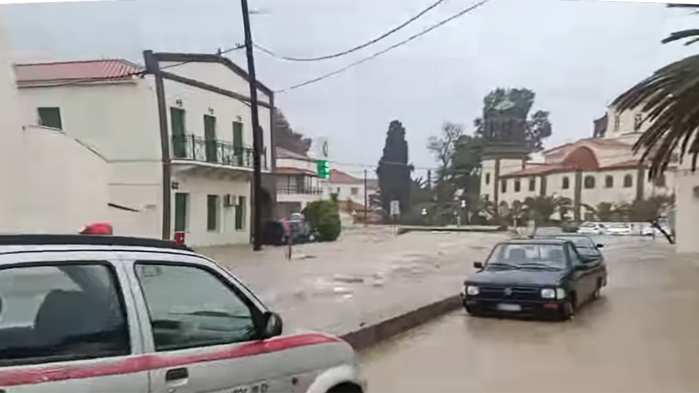 ΒΙΝΤΕΟ: Νεκρός κτηνοτρόφος από την κακοκαιρία «BORA» στη Λήμνο, παρασύρθηκε από χείμαρρο