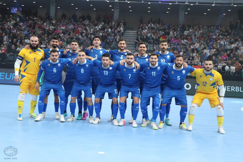 UEFA Futsal EURO: Ήττα στις λεπτομέρειες για την Εθνική μας στη Γερμανία